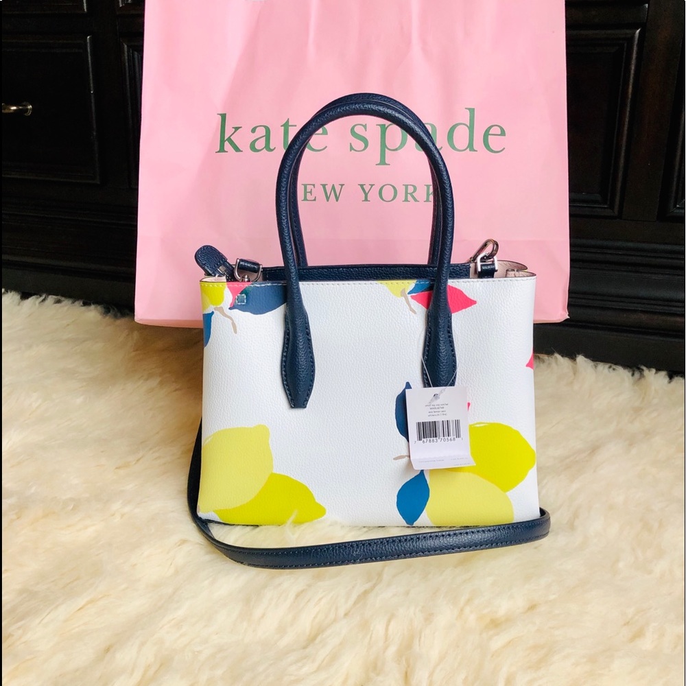 Kate Spade White Small Lemon Zest Satchel - Picture 2 of 5